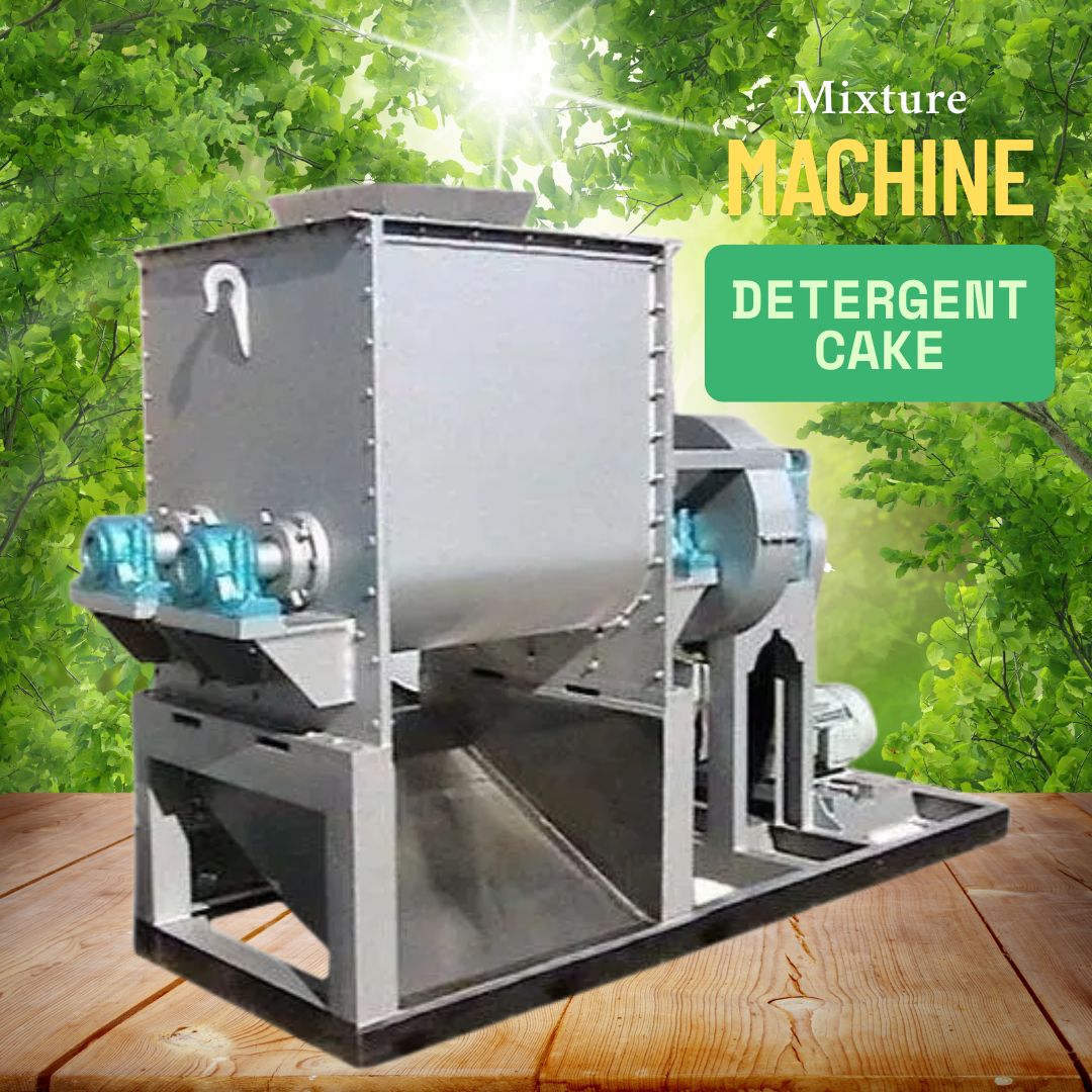 Detergent Cake Plant | Complete Setup & Machinery for Manufacturing