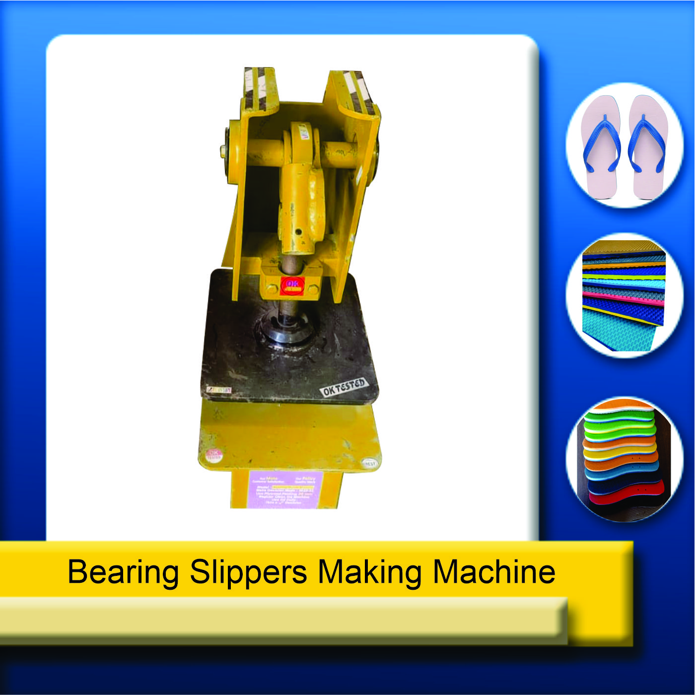 Buy Slipper Making Machine at Best Price in India – Start Your Own Chappal Manufacturing Business