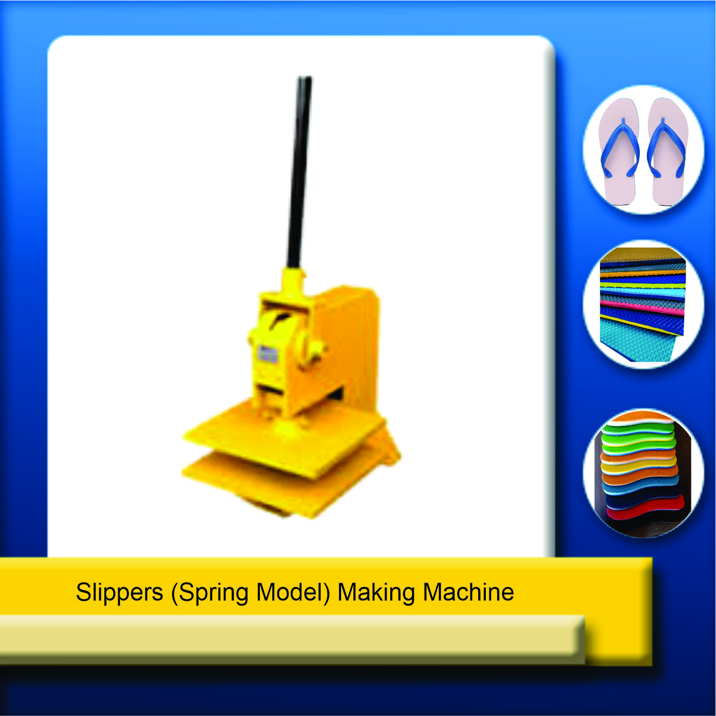 Slipper Punching Machine – Precision Sole & Strap Punching for Chappal Making