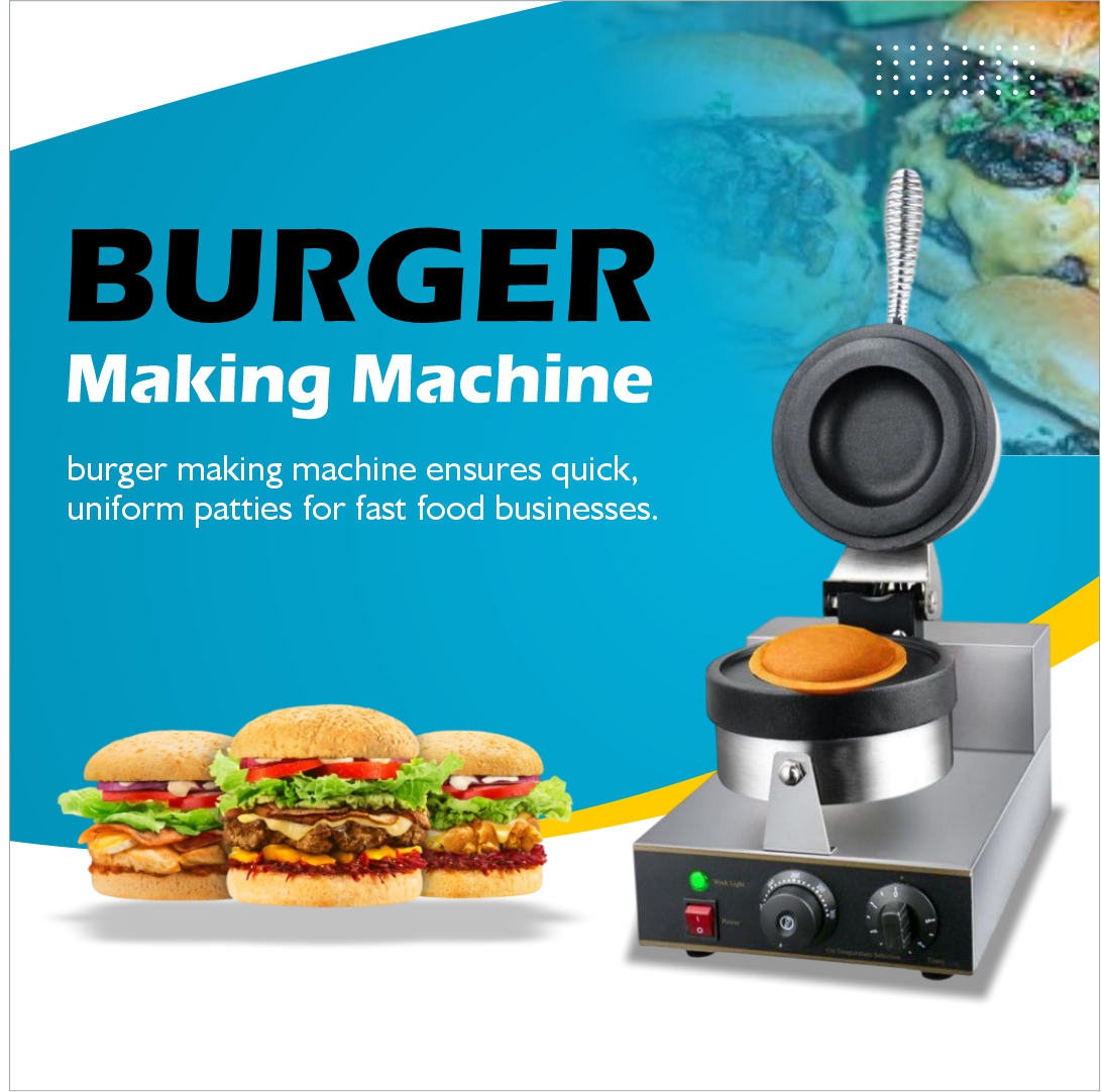 Top Burger Making Machine Manufacturers – Quality & Innovation You Can Trust