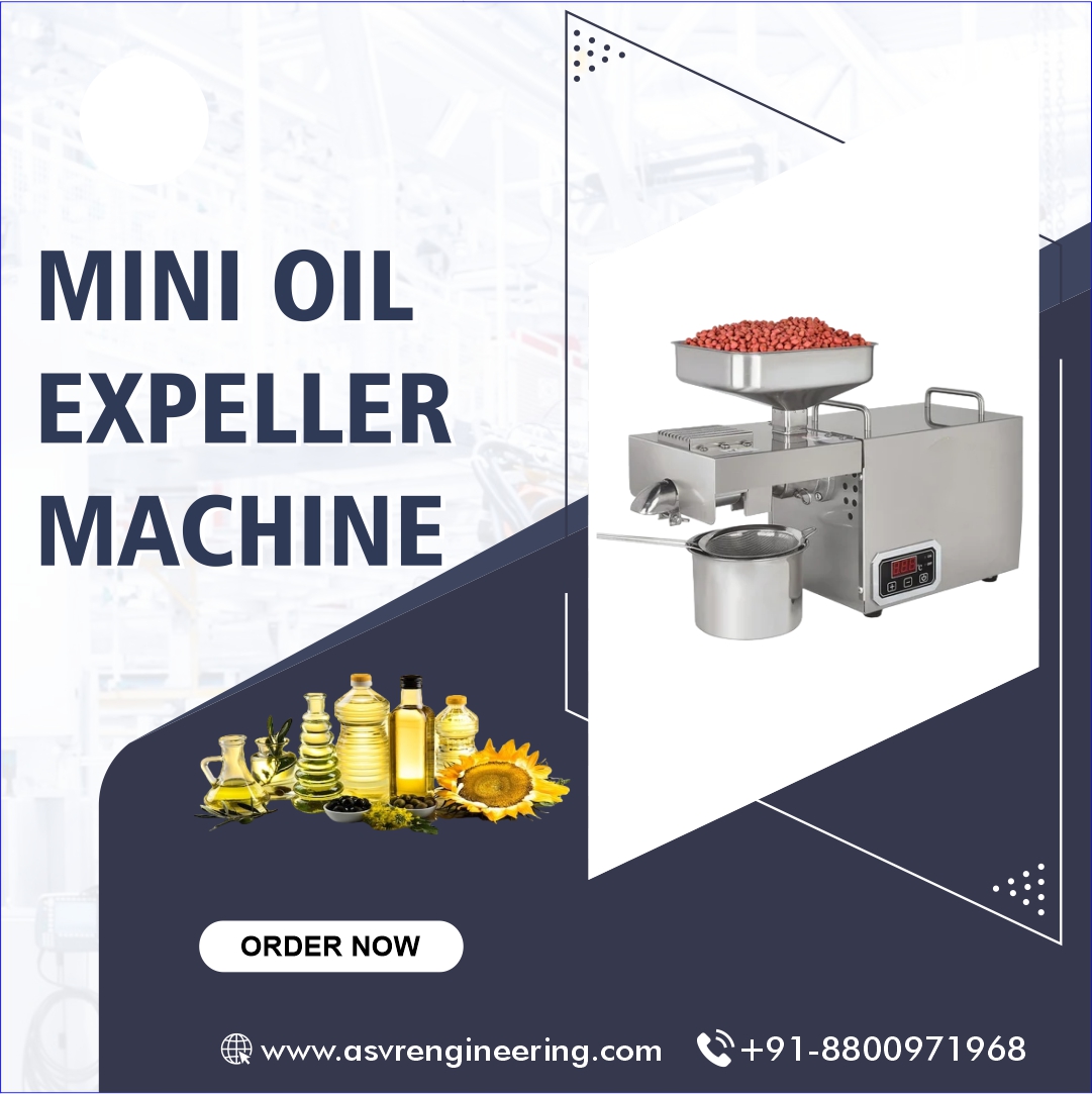 Mustard Oil Extraction Machine – Efficient & Reliable Oil Press for All-Scale Production