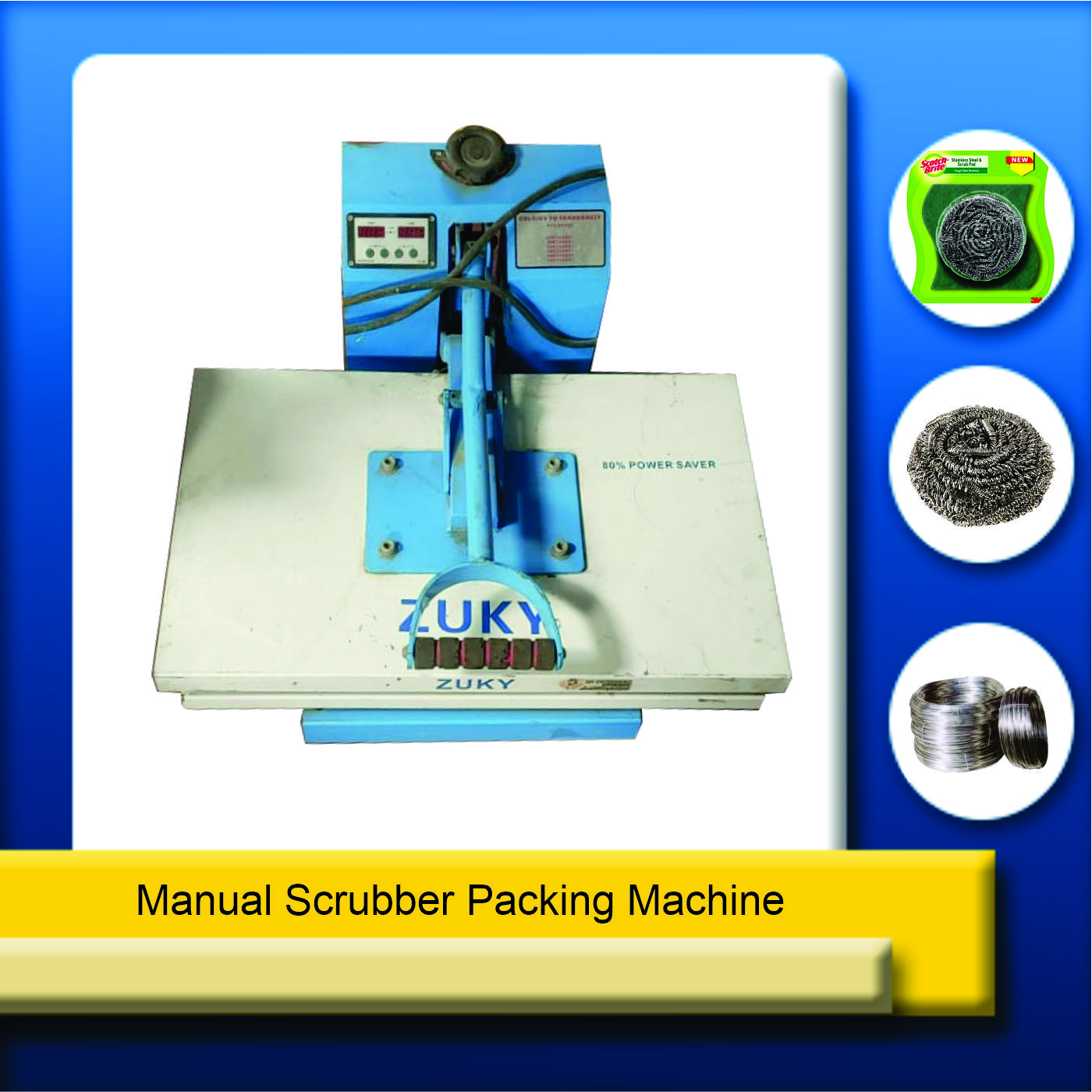 Scrubber Packing Machine in India – Reliable & Affordable Solutions by ASVR Engineering