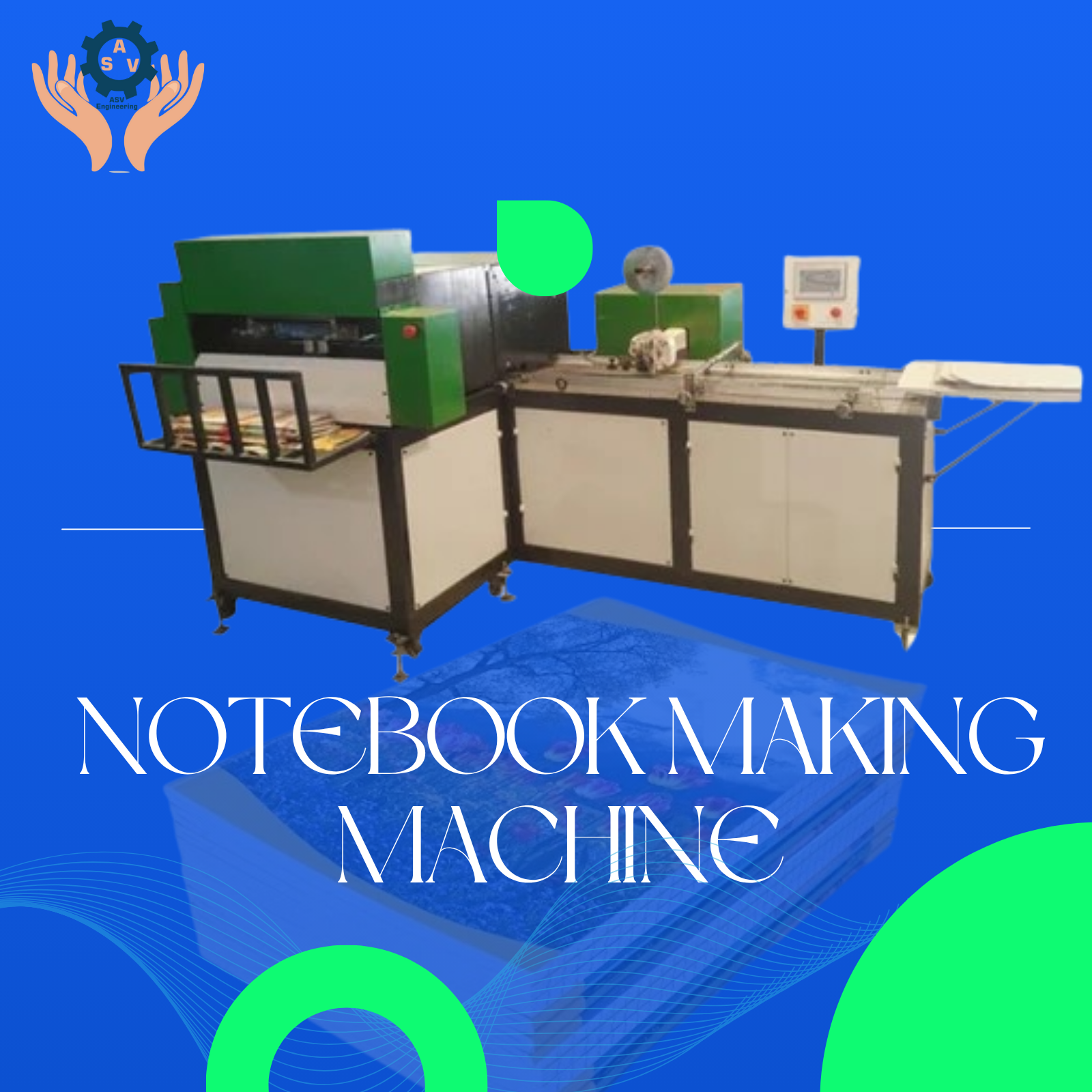 Automatic Notebook Making Machine – High-Speed Production with Low Investment