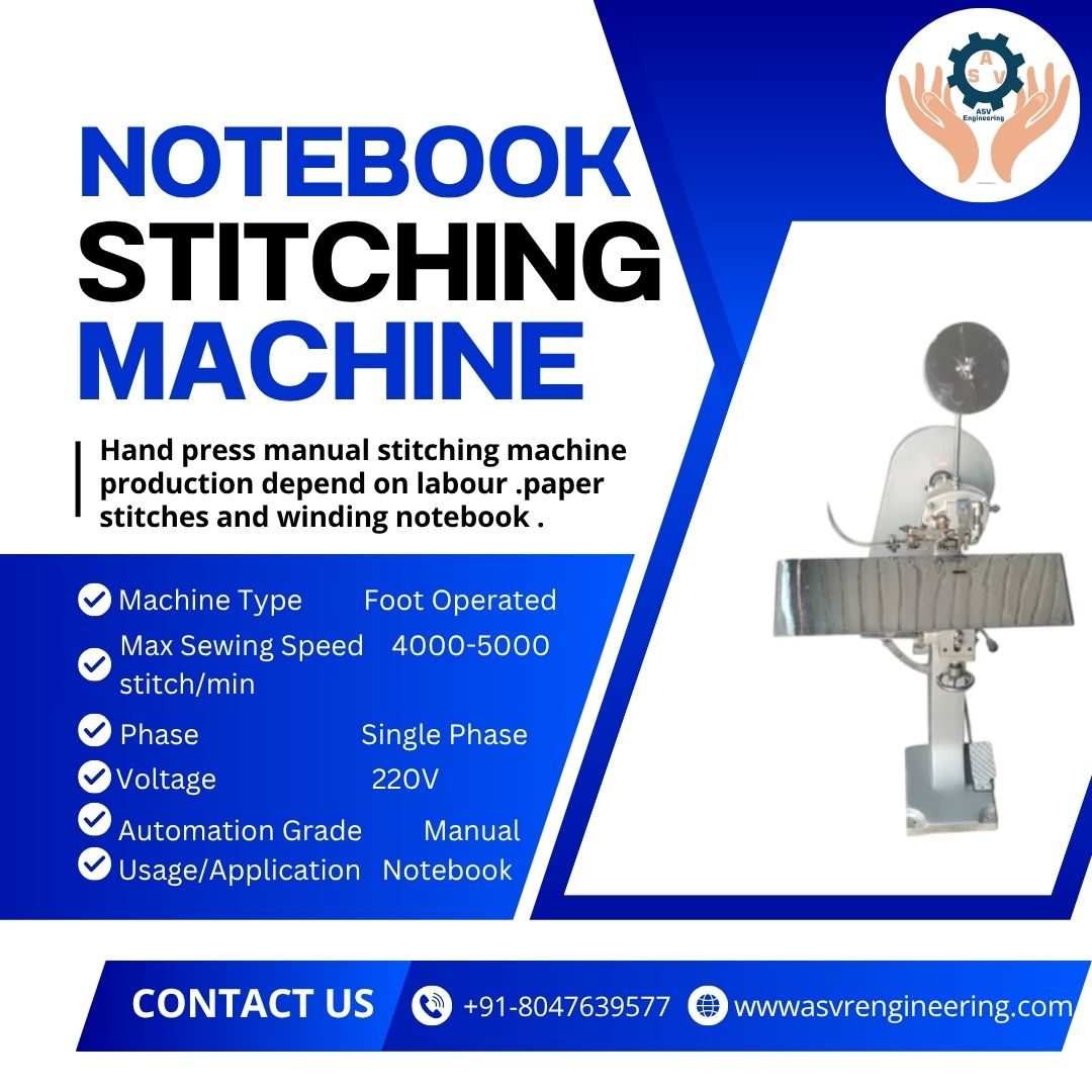 Top 10 Notebook Making Machines in India (2025) – Reviews, Specs & Buying Guide