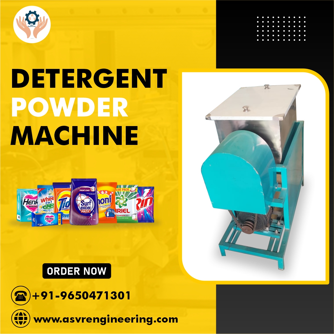 Modern Detergent Powder Making Line with Custom Capacity