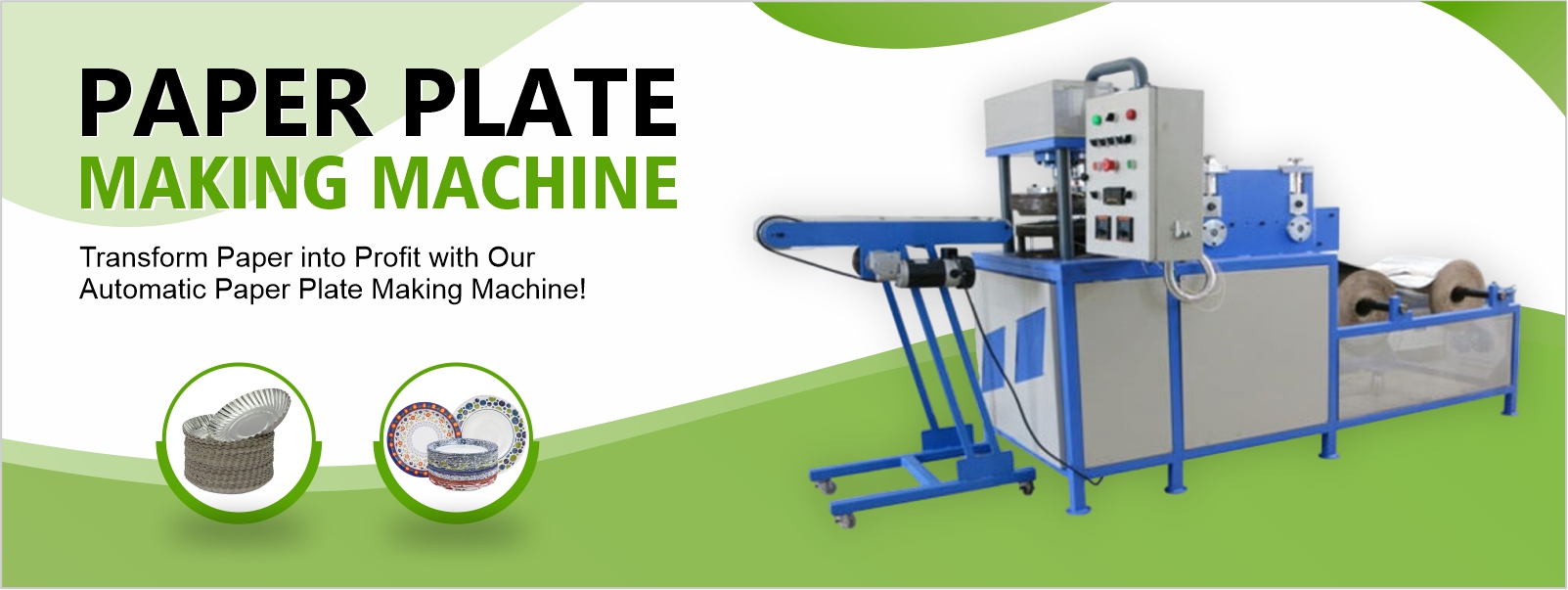 Paper Plate Making Machines in Delhi New Delhi