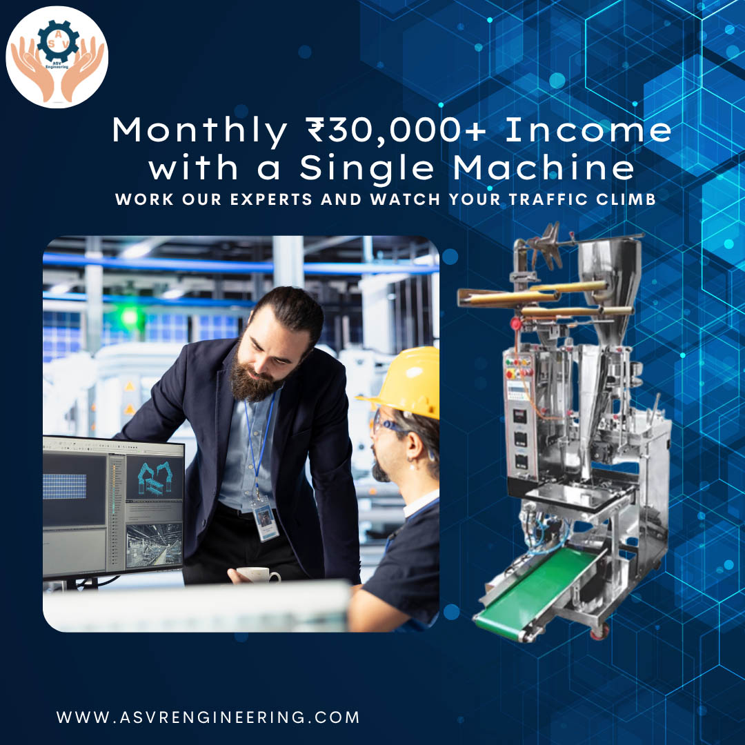 Start Your Factory from Home with ASVR Machines