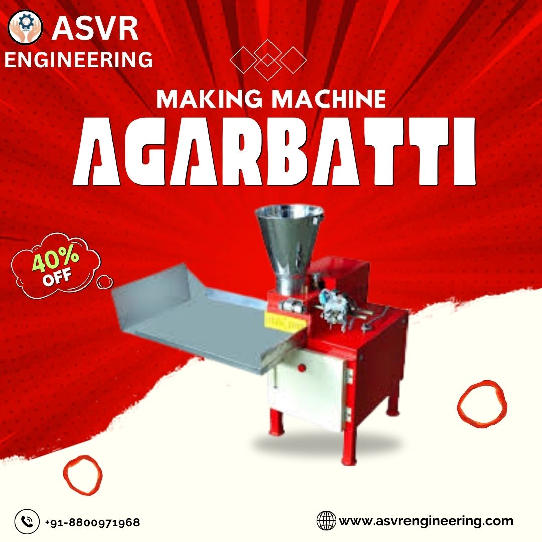  Manual Agarbatti Making Machine in Sonipat | ASVR Engineering Pvt Ltd