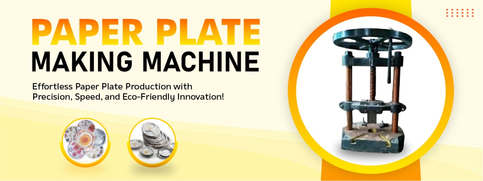 Double Die Paper Plate Machine in Assam Chapar