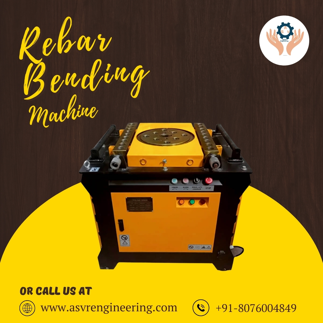 Top Bar Bending Machine Dealers in India | Heavy Duty Construction Equipment Supplier