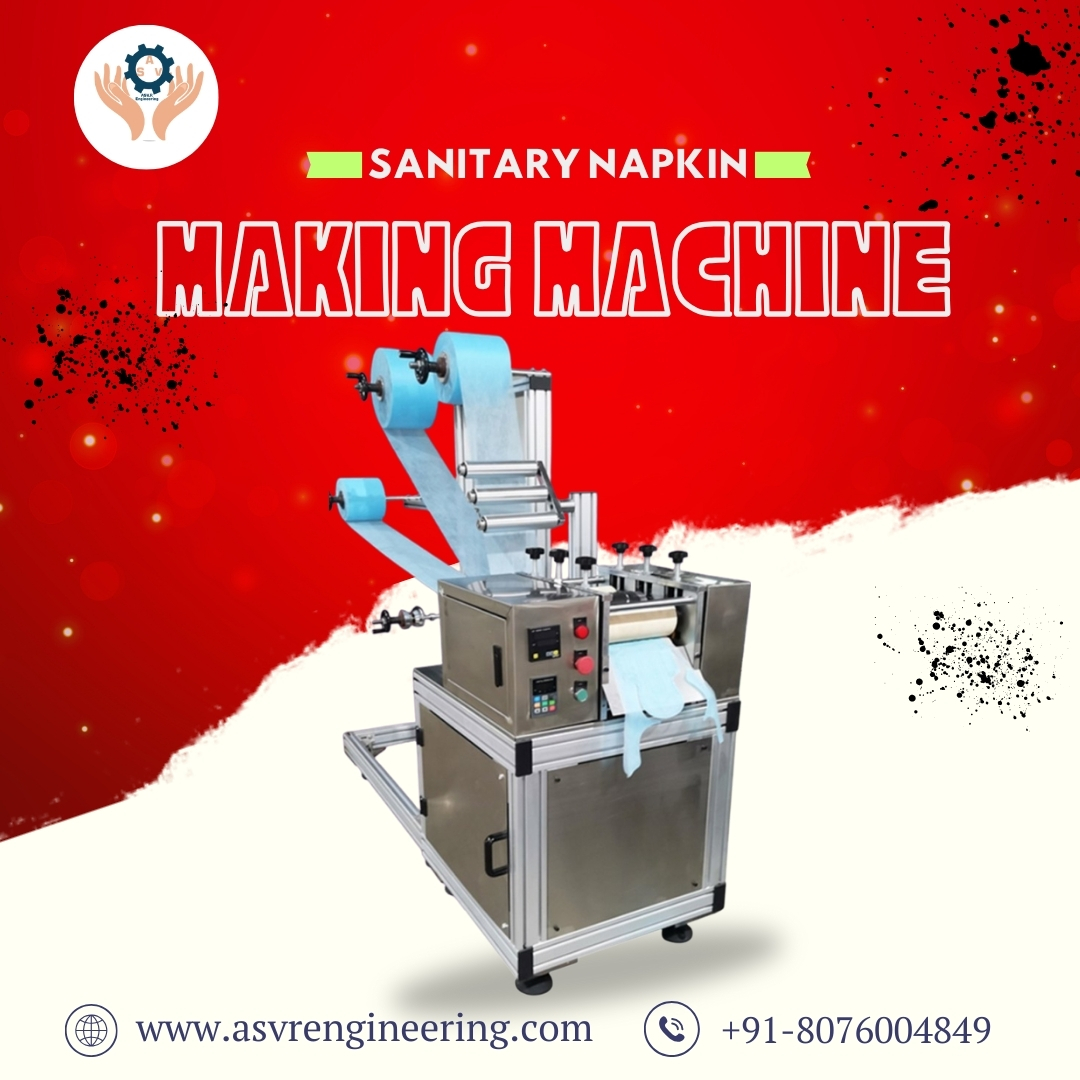 Semi Automatic Sanitary Napkin Making Machine