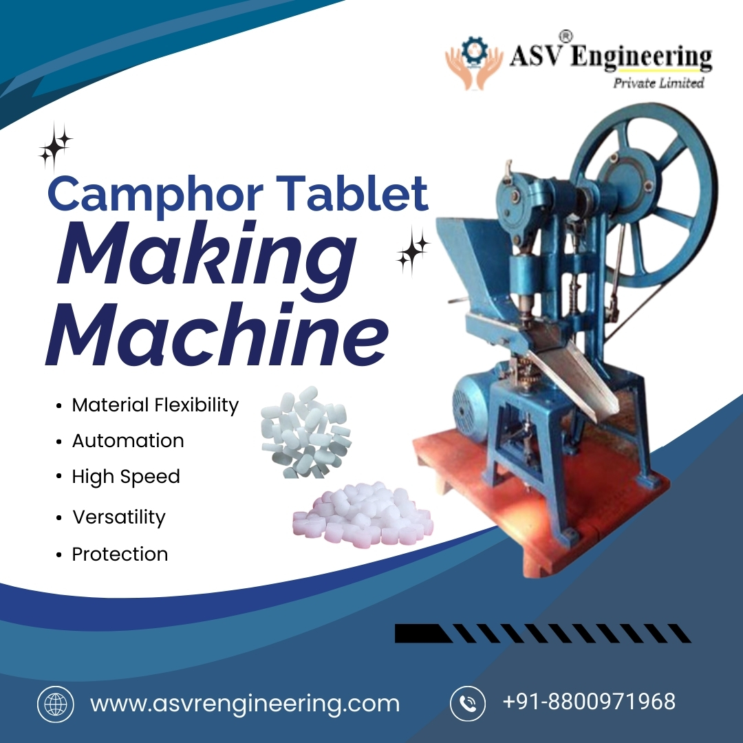 Camphor Tablet Machine Manufacturers		