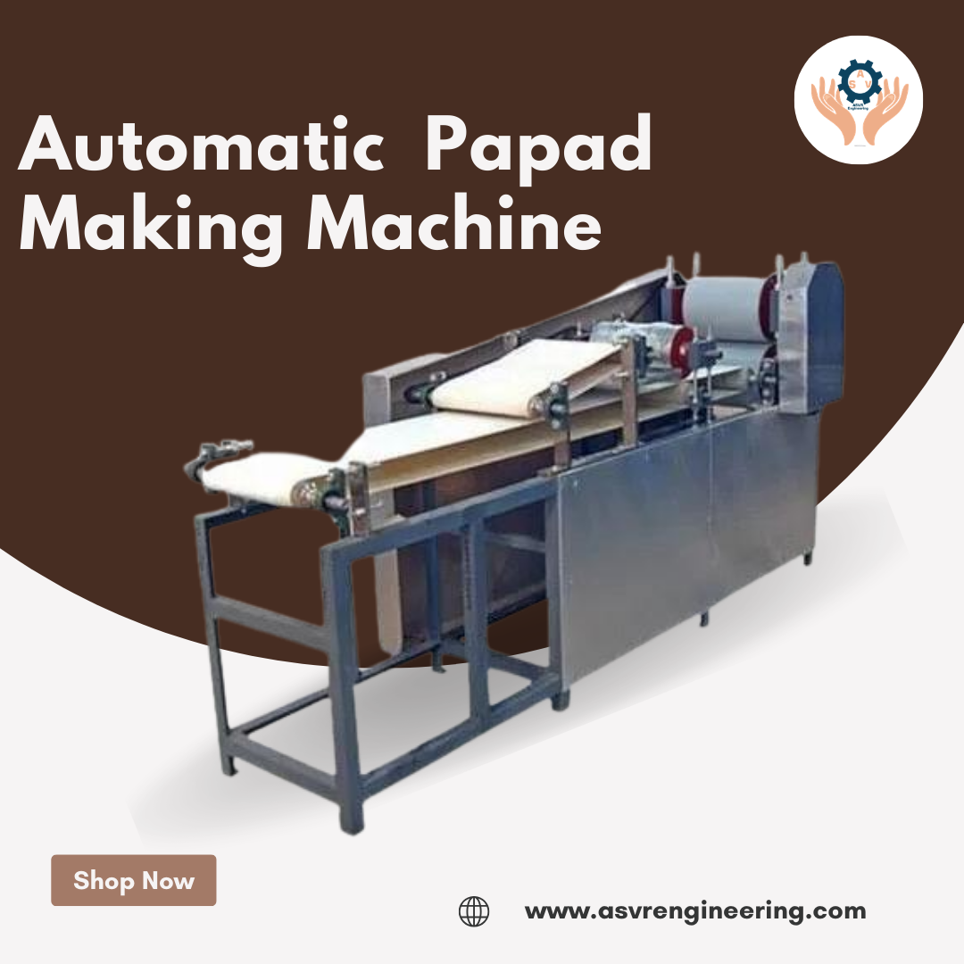 Automatic Papad Making Machine Exporters		