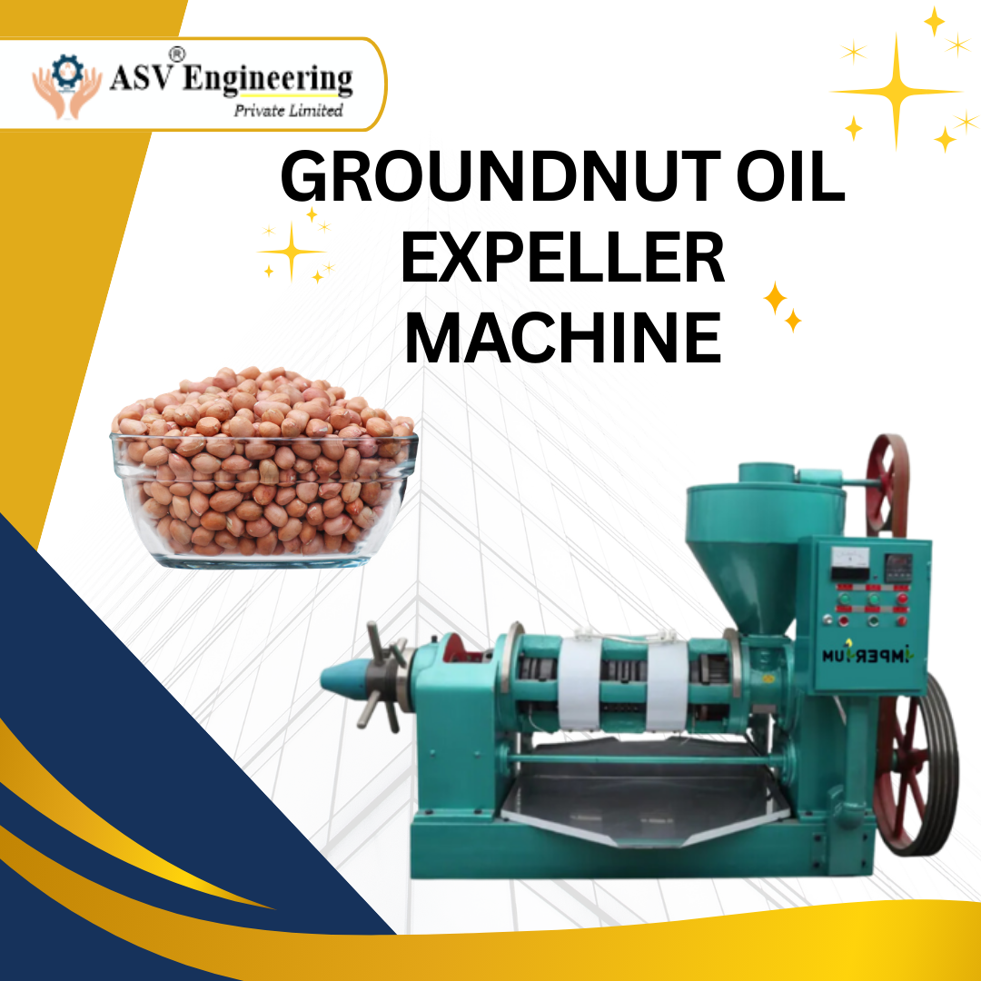 Peanut Oil Extraction Machine Manufacturer in India | High Efficiency Oil Press Machine