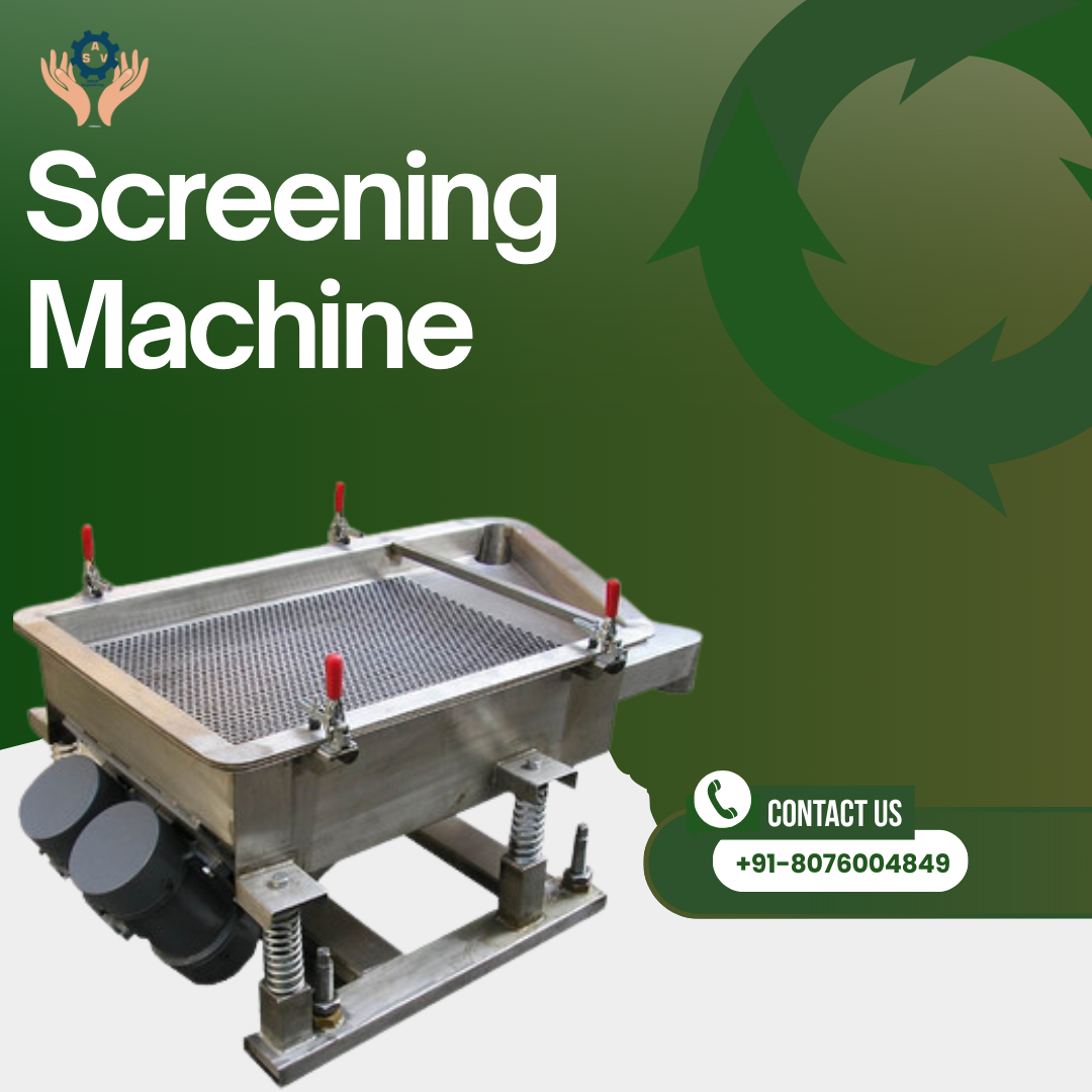 Screening Machinery Importers		