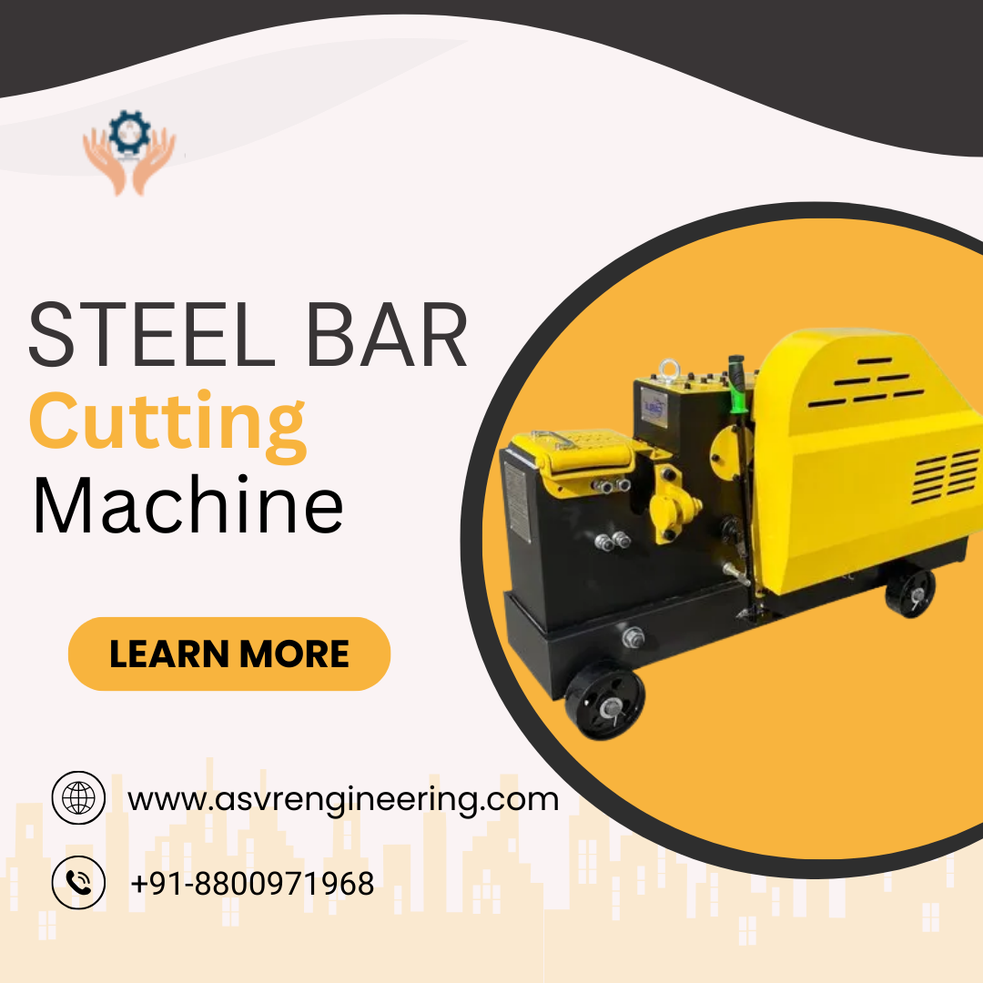 Top Quality Bar Cutting Machine for TMT Steel | Fast, Accurate & Low Maintenance Equipment