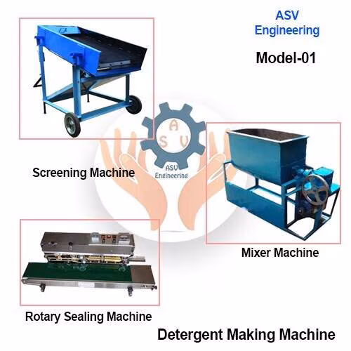 High-Performance Detergent Powder Making Machine for Fast & Efficient Production