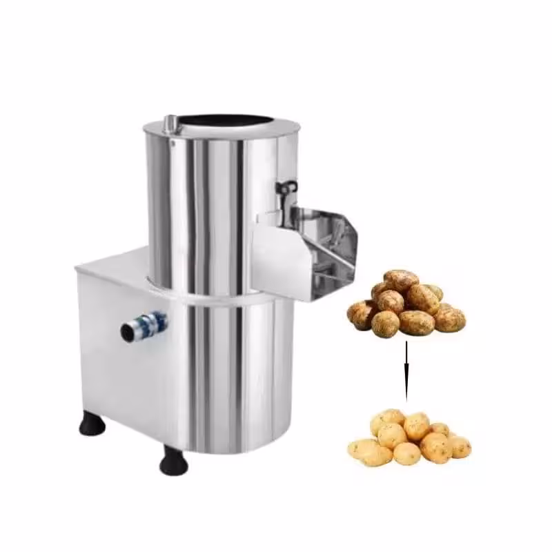 Stainless Steel Potato Peeler Machine – High-Performance Automatic Potato Peeling Solution for Commercial Kitchens
