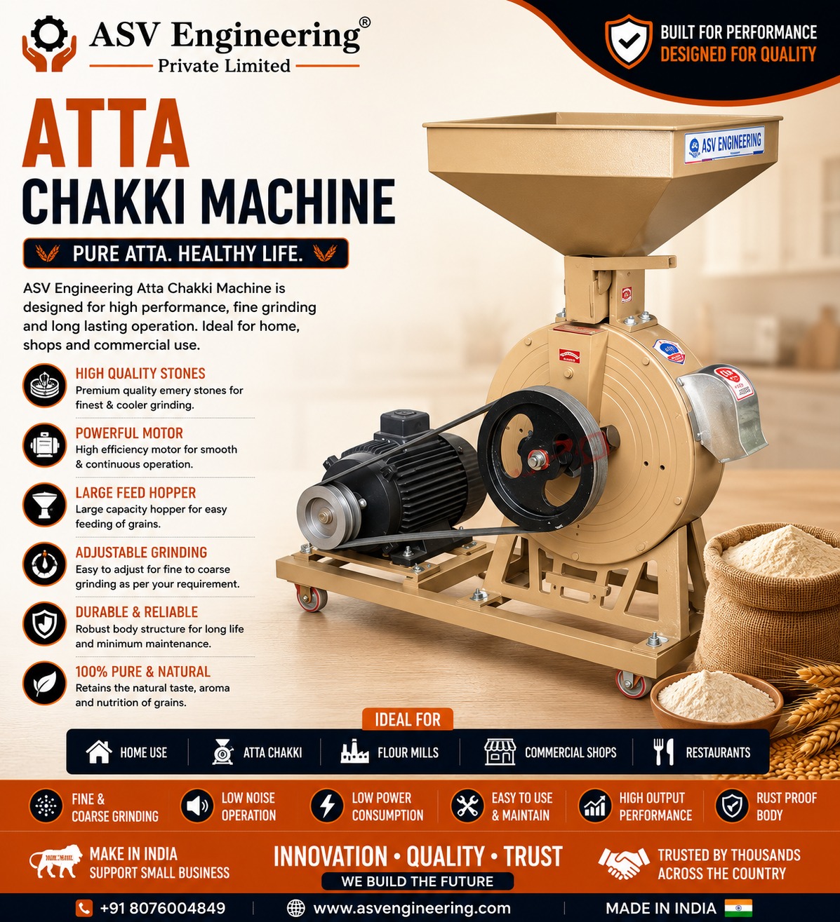 Atta Chakki Machine Equipment Price in Masaurhi