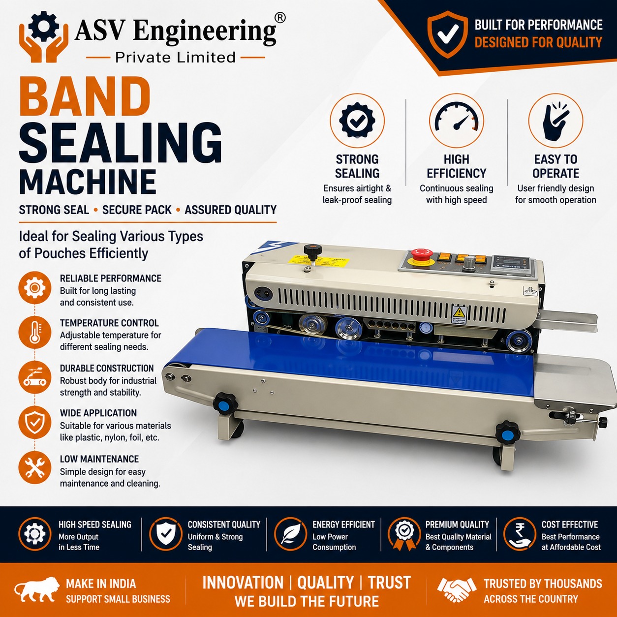 Band Sealing Machine Unit for Sale in Vinukonda