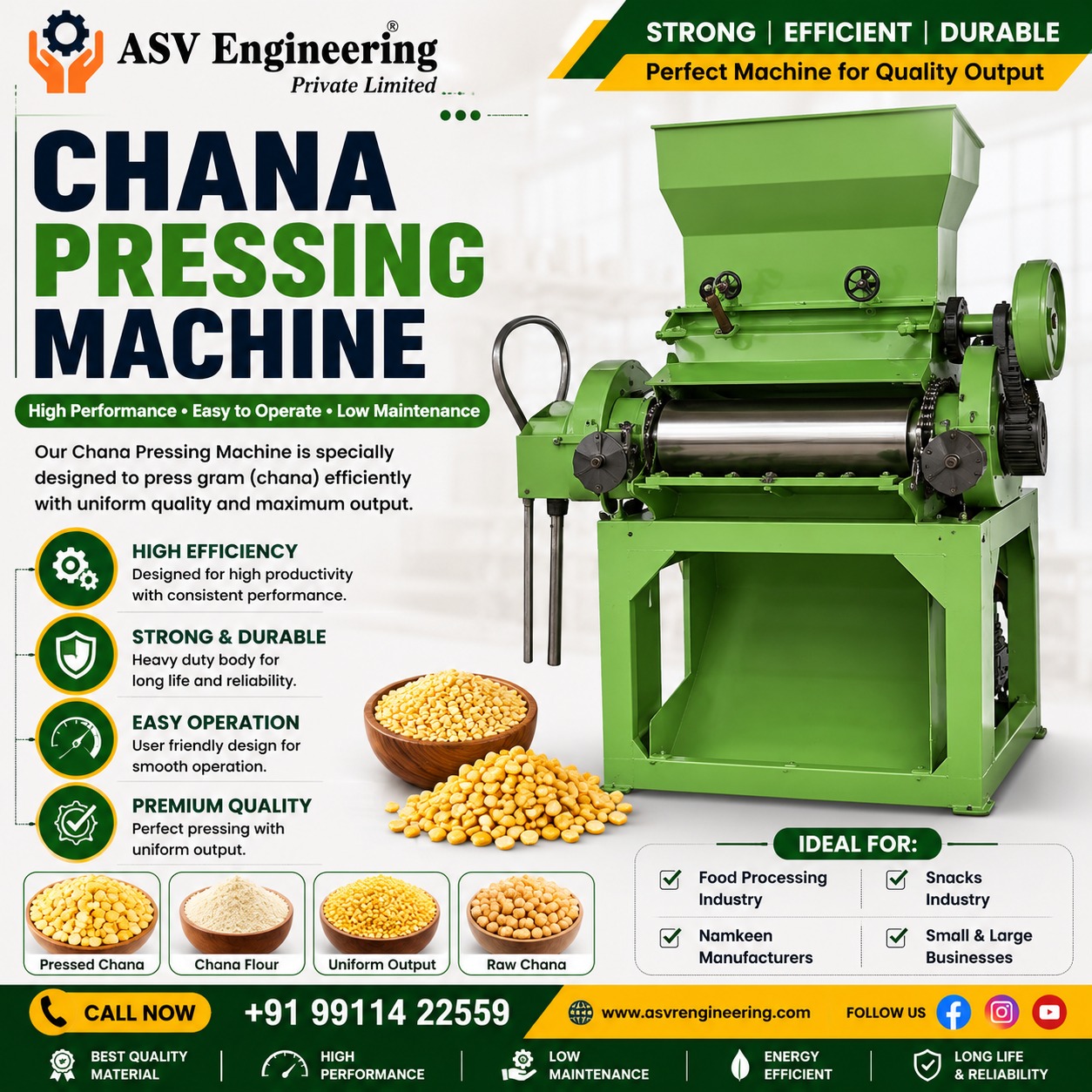 Chanachur Making Machine System Price in Okhla