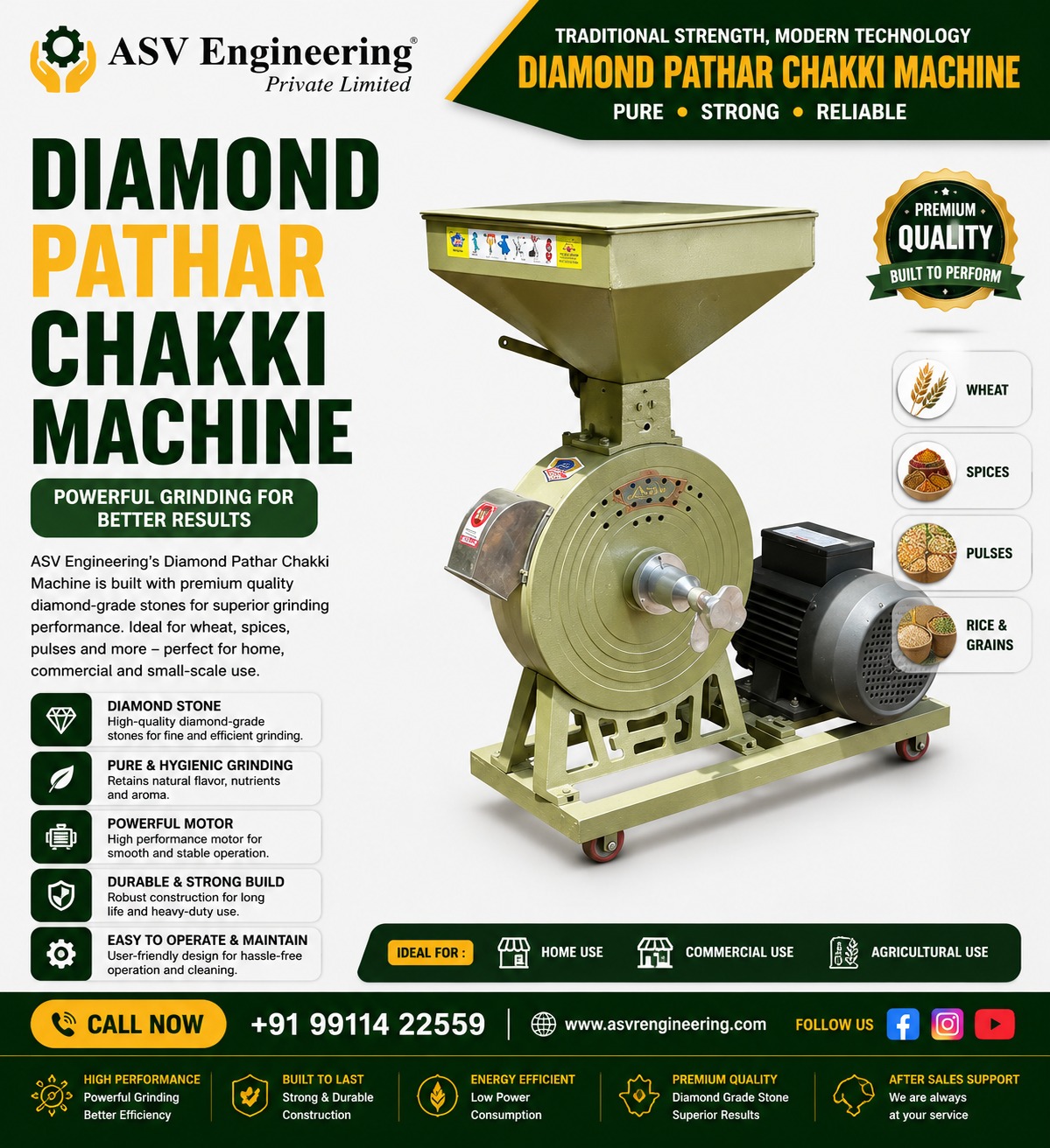 Trusted Diamond Pathar Chakki Machine Machine in India for Reliable Output
