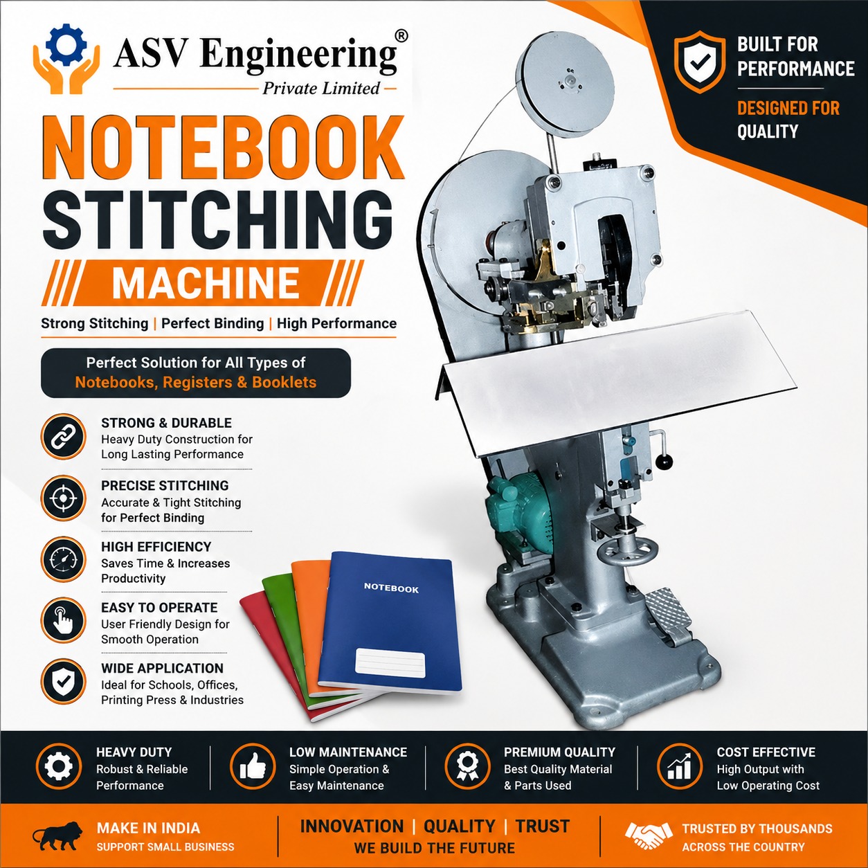 Notebook Stitching Machine Machine Price in Samurou