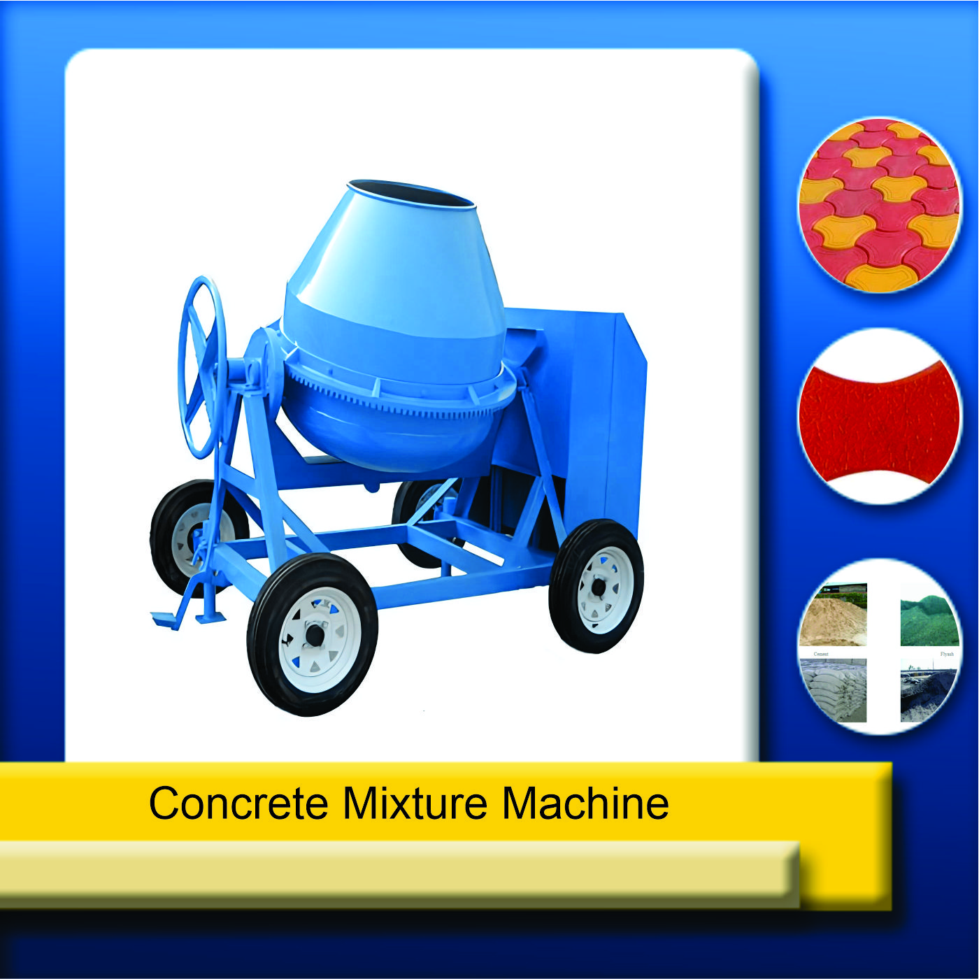 concrete mixture machine