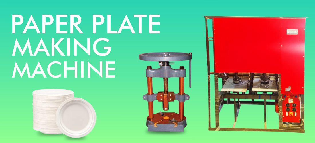 Paper plate making machine