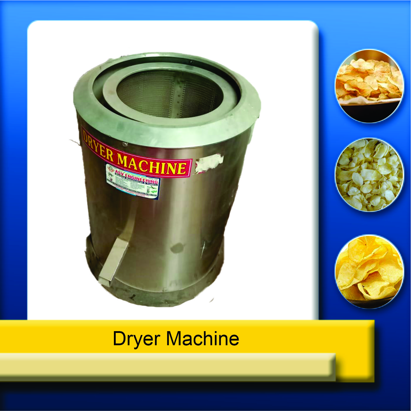 potato dryer machine