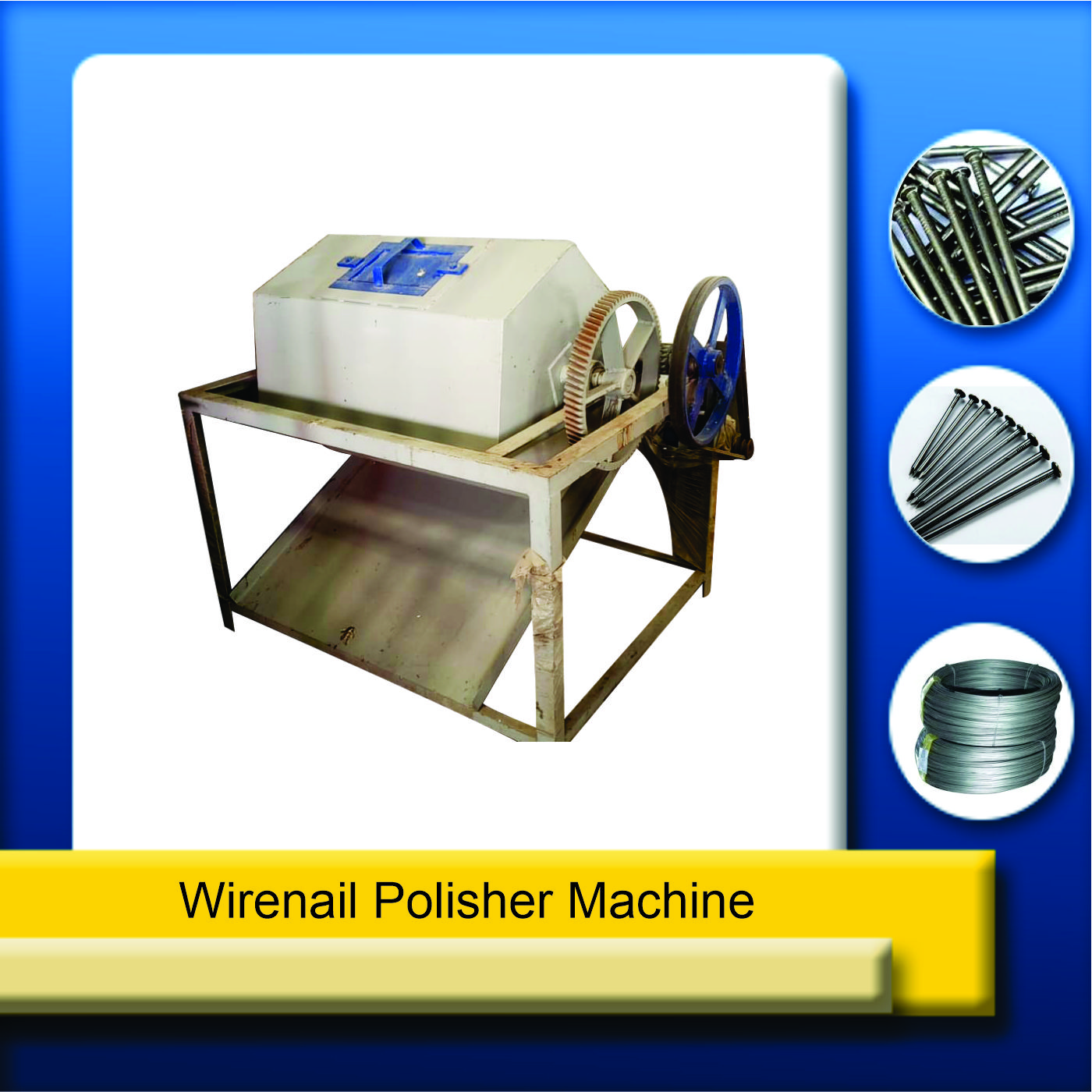 wire nail polishing machine